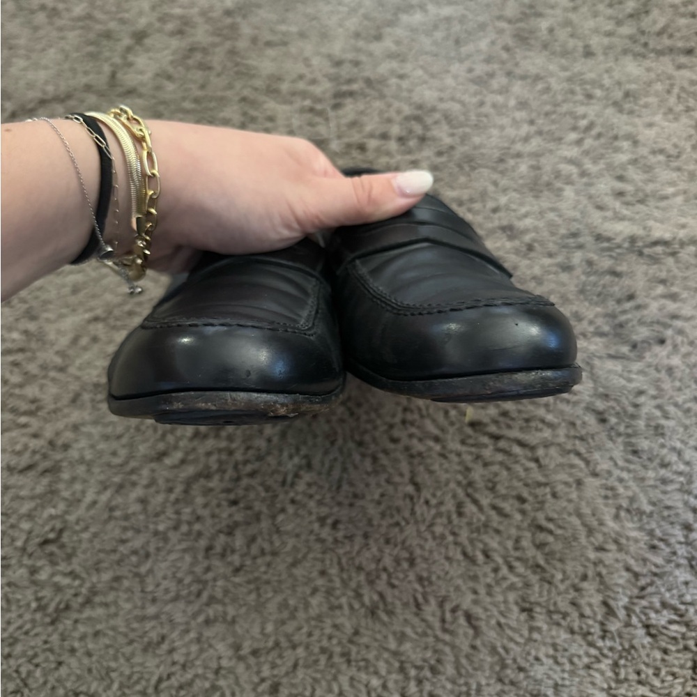Salvatore Ferragamo Penny Dress Loafer, Size 10 - Black - Picture 9 of 10